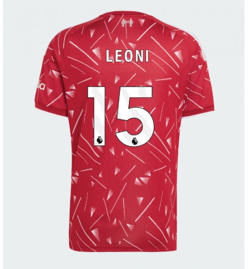 Liverpool Giovanni Leoni #15 Domácí Dres 2026-27 Krátký Rukáv Liverpool Giovanni Leoni #15 Domácí Dres 2026-27 Krátký Rukáv